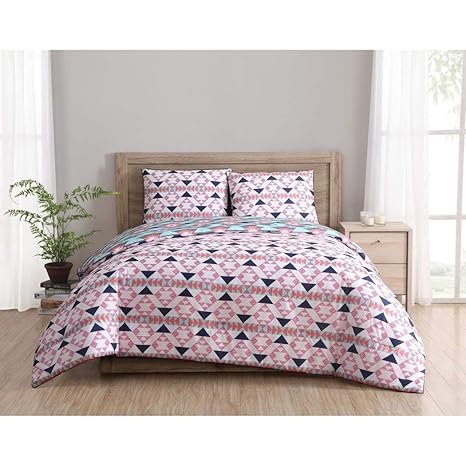 Amazon Com Mp 3 Piece Girls Blue Hot Pink Southwest