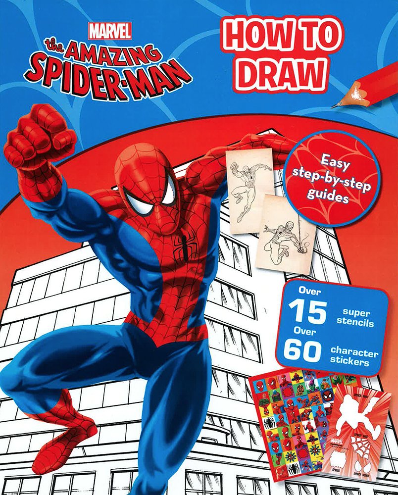 Marvel S Spider Man How To Draw Marvel The Amazing Spider Man