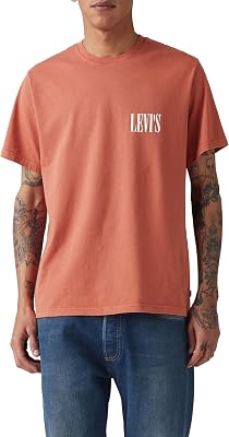 SS Relaxed Fit Tee, T-Shirt Uomo, Ssnl Serif Logo Etru, S