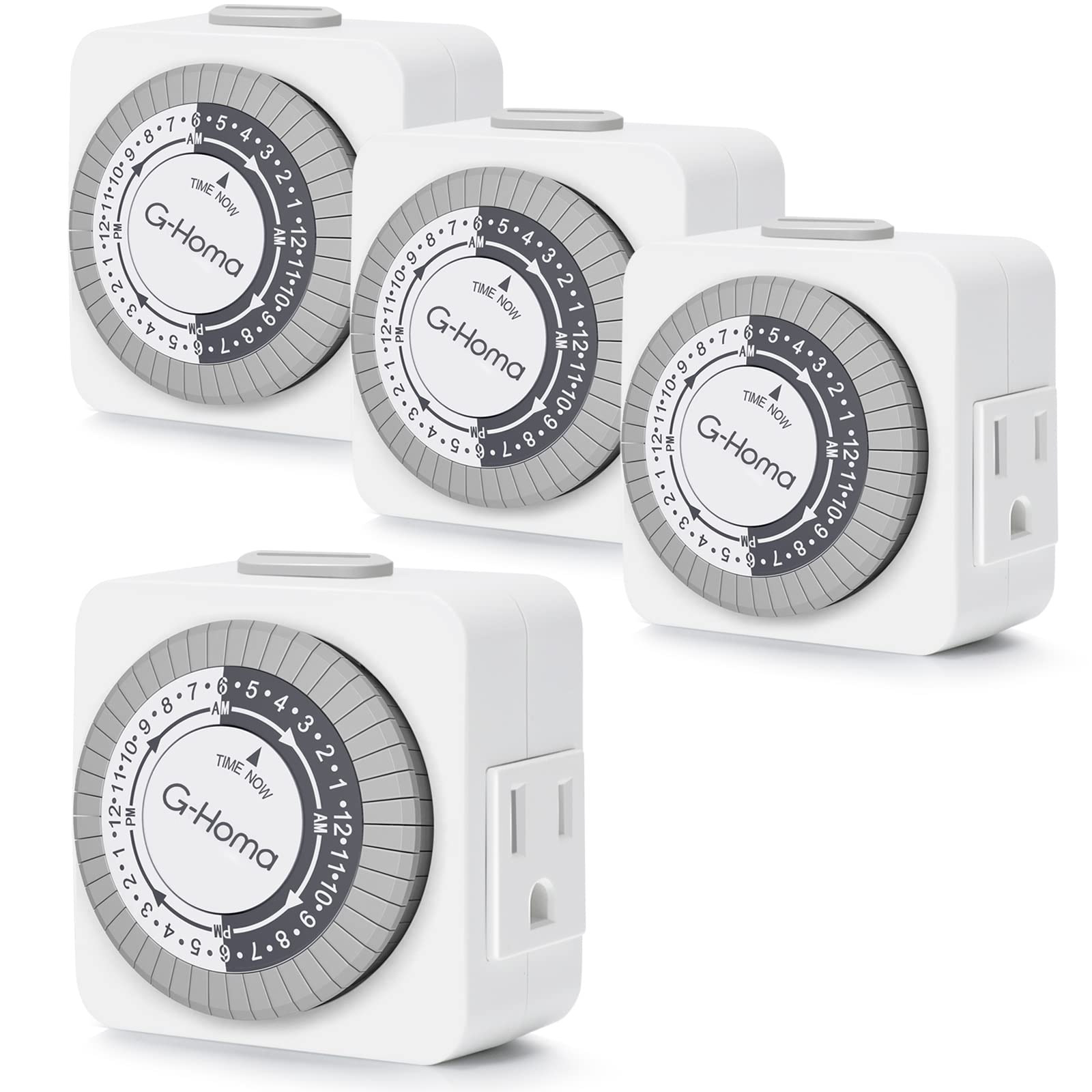 Mua GHoma Timers for Electrical Outlets,4Pack 24 Hour Heavy Duty