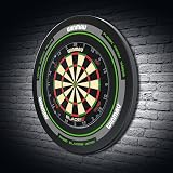 WINMAU Black and Green Advance Dart Board Surround Ring Durable Backboard Wall view 6