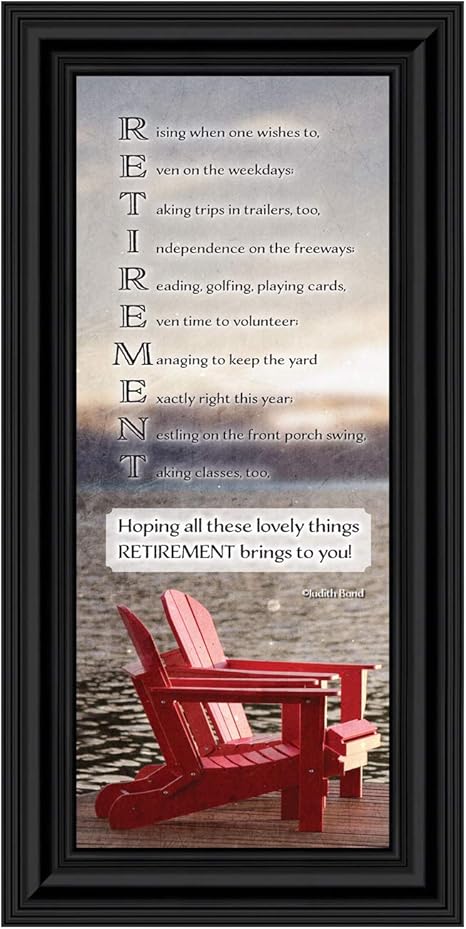 Amazon Com Crossroads Home Decor Retirement Gifts For Men And Women Picture Frame Retirement Gift Ideas 7309b