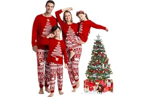 Oriental eLife Matching Family Christmas Pajamas Holiday Christmas Family Pajamas Sets Elf Family Matching Xmas Pjs Sleepwear