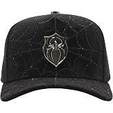 Ferreti Hats FT154 Black Spider Hat for Men &amp; Women - Premium Baseball Snapback Cap, Gorra Negra para Hombre y Mujer