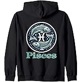 Astrology Pisces Astrology Horoscope Pisces Zip Hoodie