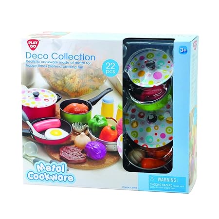 PlayGo 6988 - Deko Kollektion, Küchenspielzeug, 22-teilig
