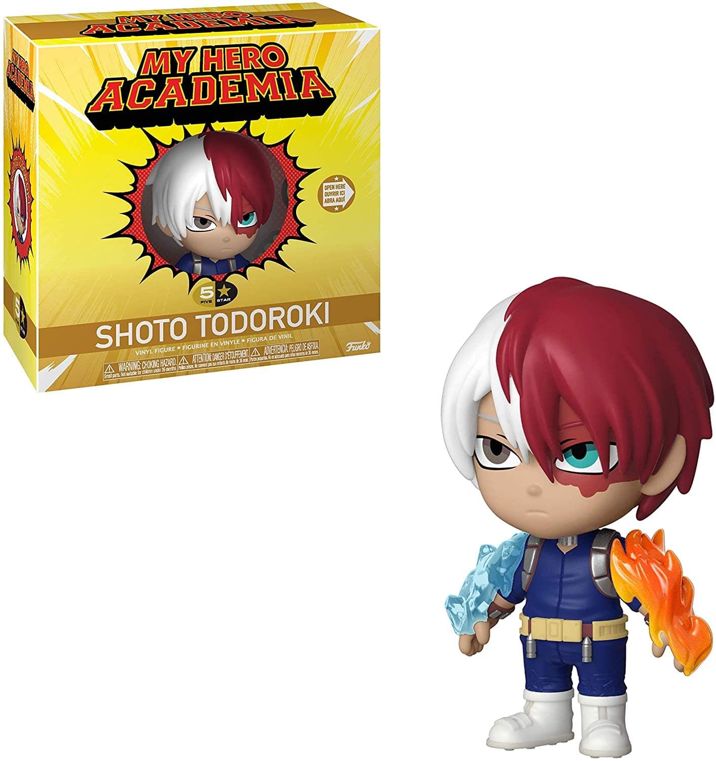 Funko 5 Star: My Hero Academia (MHA) - Shoto Todoroki - Collectable Vinyl Figure - Gift Idea - Official Merchandise - Toys for Kids & Adults - Anime Fans - Model Figure for Collectors and Display
