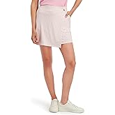 Stella Parker Womens Performance Pull-on Wrap Front Skort – Built-in Shorts, Side Zipper Pockets