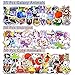 Stickers, Laptop Stickers Car Stickers for Skateboard Computer Water Bottles Bumper Waterproof Vinyl Decals Cool Graffiti Stickers Pack (115 Pcs Unicorn and Animals Stickers)