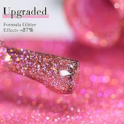 Double Rhythm 15ML Glitter Gel Polish Shimmer