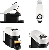 Nespresso Vertuo Pop Automatic Pod Coffee Machine Krups Coconut White view 7