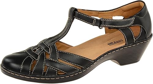 clarks ladies t bar shoes