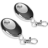 315MHz Purple Learn Button Remote Control Keychain Compatible with LiftMaster 370LM 371LM 372LM 373LM - Sears Craftsman 139.5