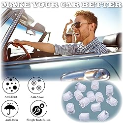 MEAJOO 15PCS Tire Valve Stem Caps, Corrosion