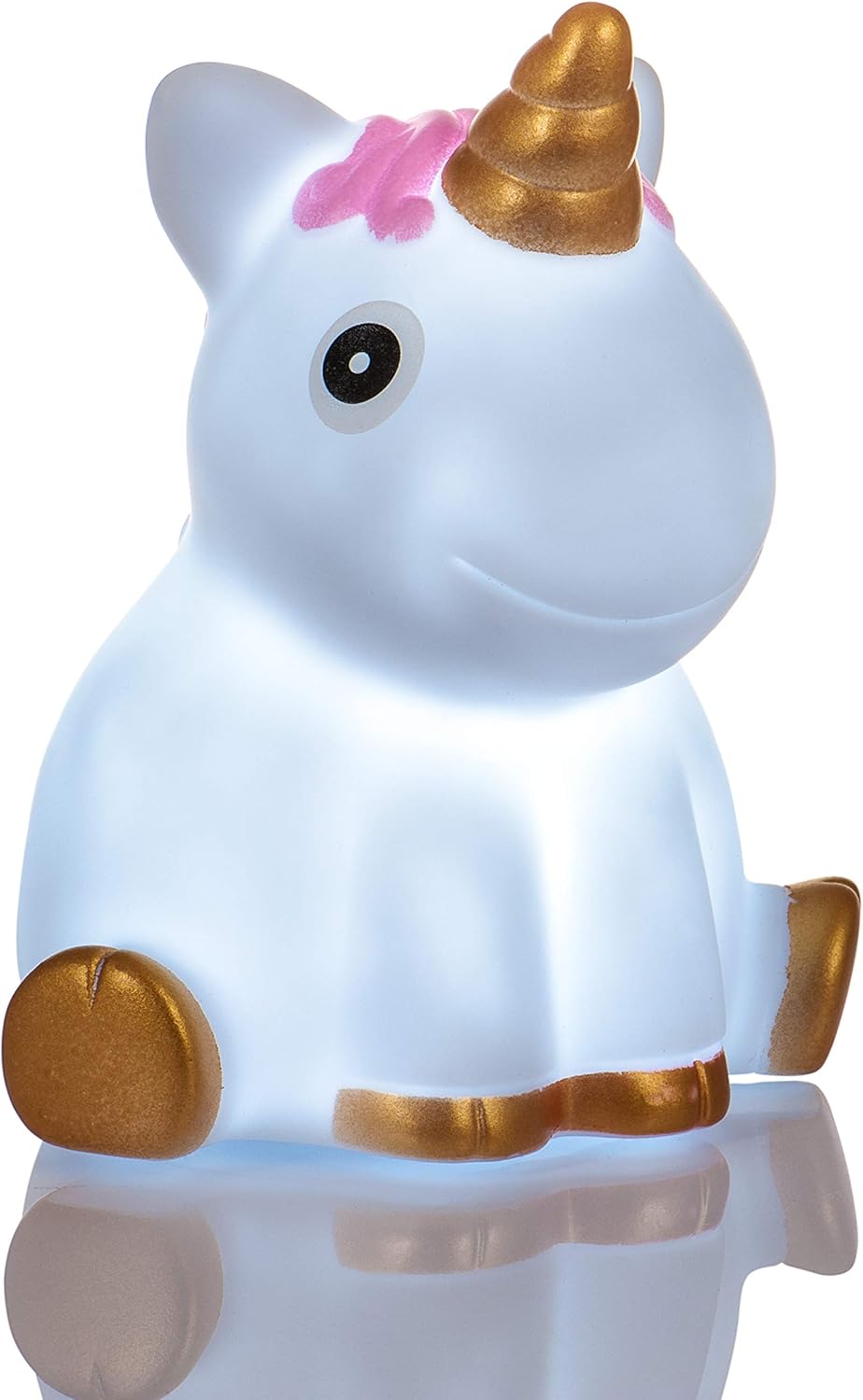 FiNeWaY Unicorn White LED Night Light, Night Light for Kids Bedroom Night Lights for Babies Bedside Table Desk Lamp