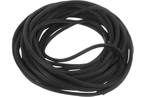 uxcell Screen Spline, 0.18" x 25ft Round Window Screen Repair Retainer Spline for Door Window Screens Replacement, Black