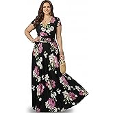 KOH KOH Womens 2026 Long Modest Floor Length Flowing Summer Print Maxi Dress Gown