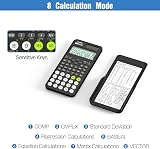 NEWYES 991MS-II Scientific Calculator 401 Functions Black view 7