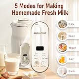 AlfaBot N2 Nut Milk Maker 1000ml Almond Soy Oat Yogurt Self Cleaning view 2