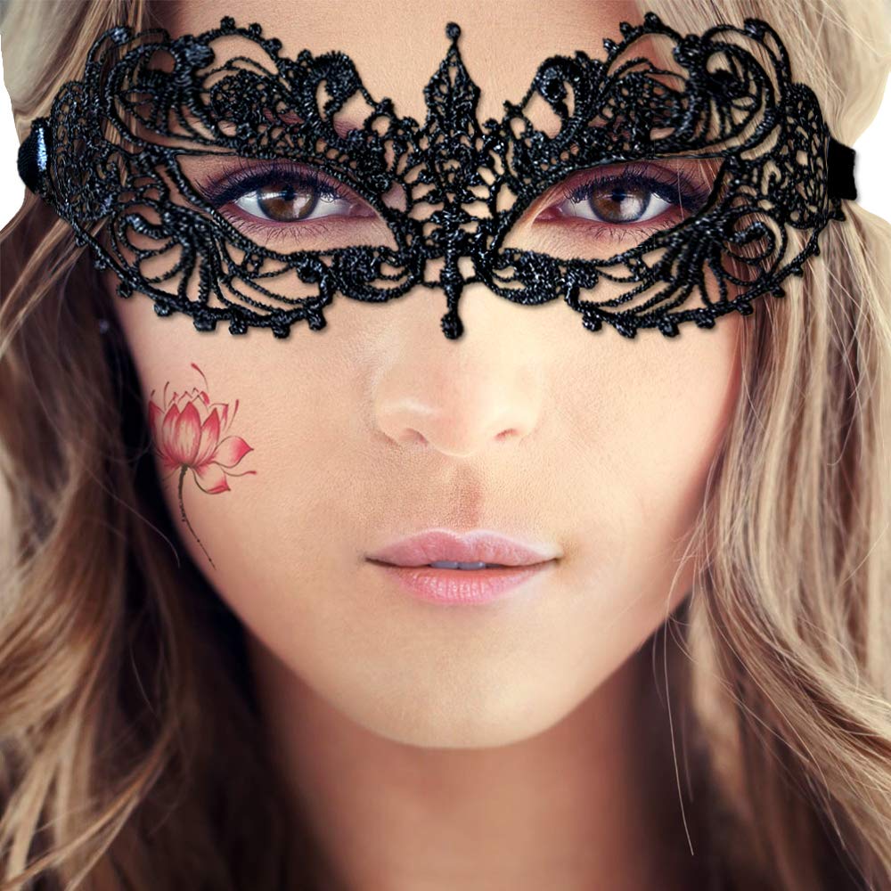 JOEZITON Girl Lady Women\'s Soft Sexy Lace Masquerade Mask