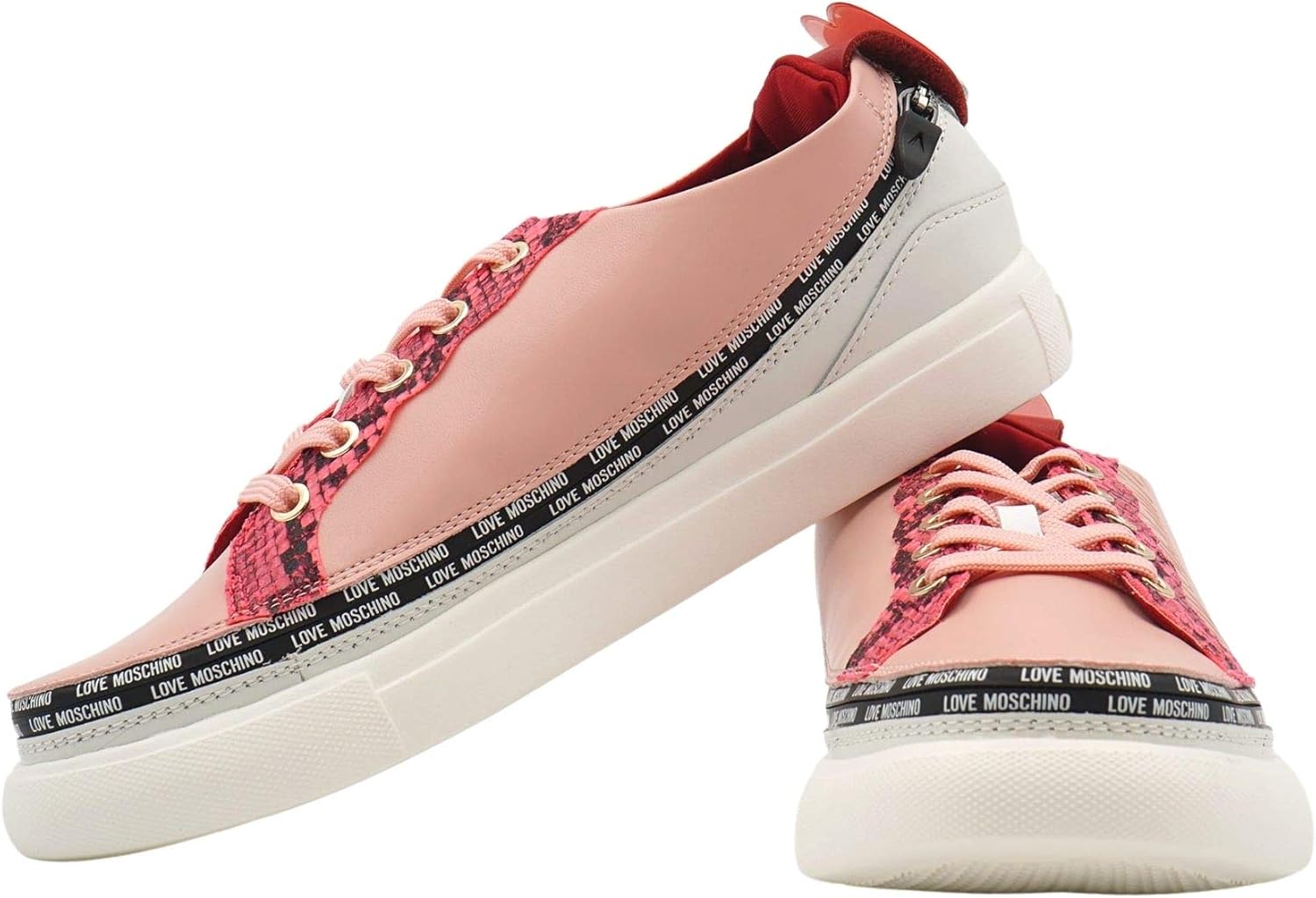 ACBC LoveMoschino Sneaker Pink JA1589 Ecopelle