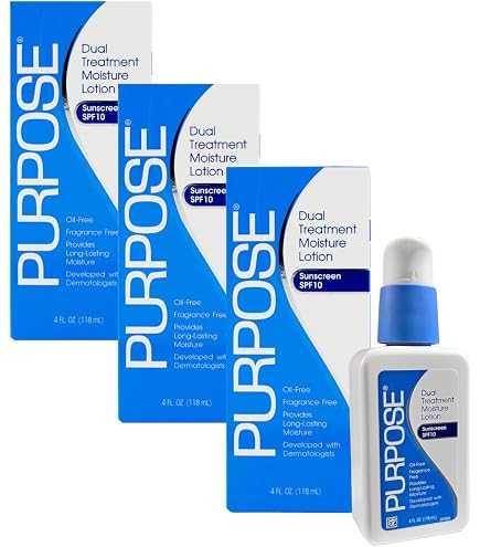 Amazon.com : Purpose Dual Treatment Moisture Lotion with SPF 10