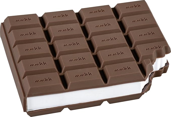 Brunnen 1027348 Haftnotizblock Schoko (mit abgebissener Ecke, mit 100 Haftnotizen)