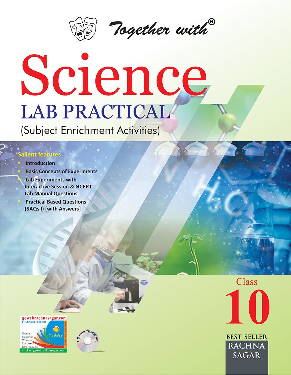 Together with CBSE Lab Practical Science for Class 10 for 2019 Exam  Hardcover – Dec 2017
