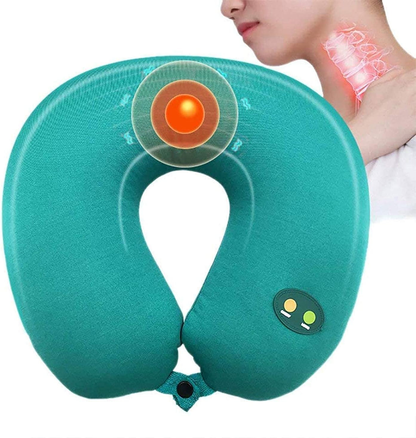 Neck Pillow Massage 6 Modes,Portable Travel Pillows Car Home Use,Cervical Pain Relief Amazon.ca