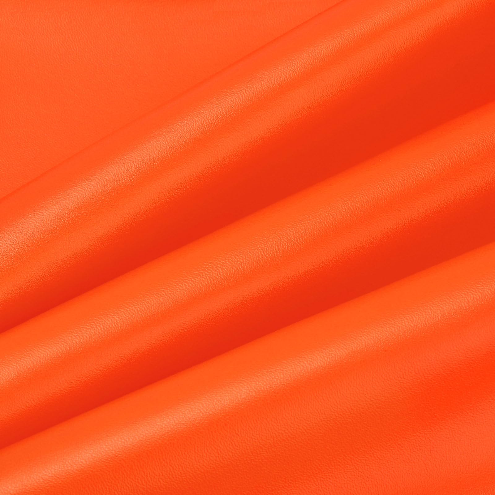 PATIKIL 54x19.7x0.03 Inch Faux Leather Sheets, Soft Colored Faux PU Leather Sheets Repair Fabric Patch for Book Binding, Repairing, Crafting, Sewing, Orange Red