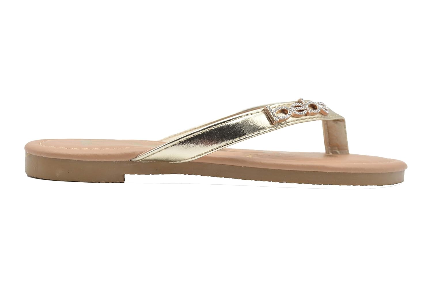 Sales Online Bebe Girls Fashion Sandals Thong Summer Flats Rhinestone Sandals Fast Shipping Fourwinds Fi
