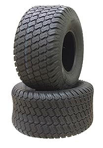 SET OF TWO AIRLOC 23X8.50-12 23X8.50X12 HEAVY DUTY 6 Ply Rated Tubeless MT Turf Tires