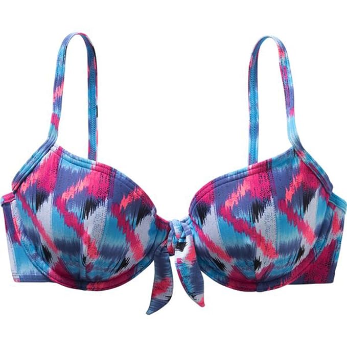 etirel Mara Zig Zag Bikinioberteil Turquoise