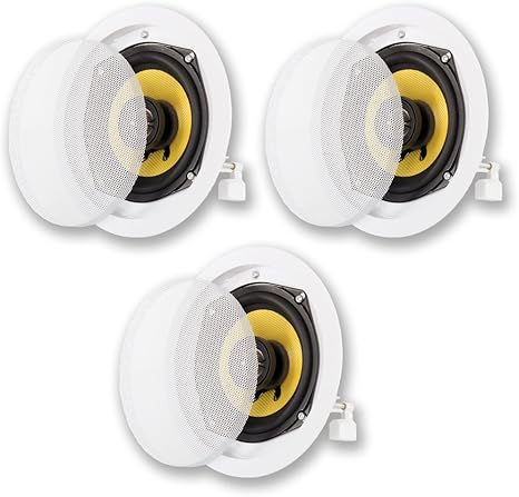 Amazon Com Acoustic Audio Hd 5 In Ceiling Speakers Home Theater