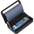 HORNET 110MM Adjustable Automatic Cigarette Rolling Machines Box, Silver Metal Cigarette Roller Case Suit King Size Rolling Paper (110mm-Black)