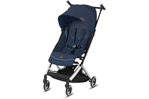 gb Pockit+ All-City Airplane Carry-on Compliant Stroller - Ultra Lightweight, 2-in-1 Travel System Ready with any Cybex Infan