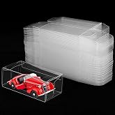 120 PCS 1/64 Display Case for Model Car,Clear Display Case,Storage Display Case,Model Cars Display Case for Hot Wheels,Model Car Display Case Protector,1/64 Scale Display Case(3.2"&times;1.2"&times;1.6")