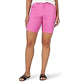 Lee Womens Flex-to-go Mid-Rise Cargo Bermuda ShortBermuda Shorts