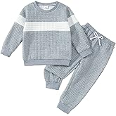 Tinypainter Little Boy Clothes Long Sleeve Sweatshirts+Casual Pants 2PC Fall Winter Outfits 3-8 Years