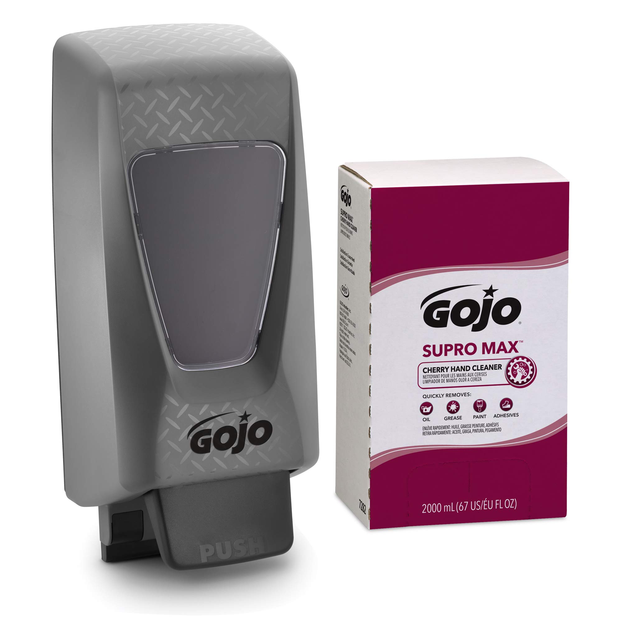 GOJO SUPRO MAX Cherry Hand Cleaner TDX Starter Kit, Cherry Fragrance, 1