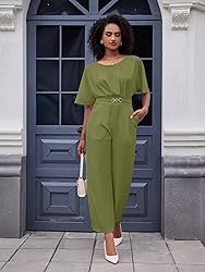 acelyn Elegant Jumpsuit for Women Dressy Sexy Plus