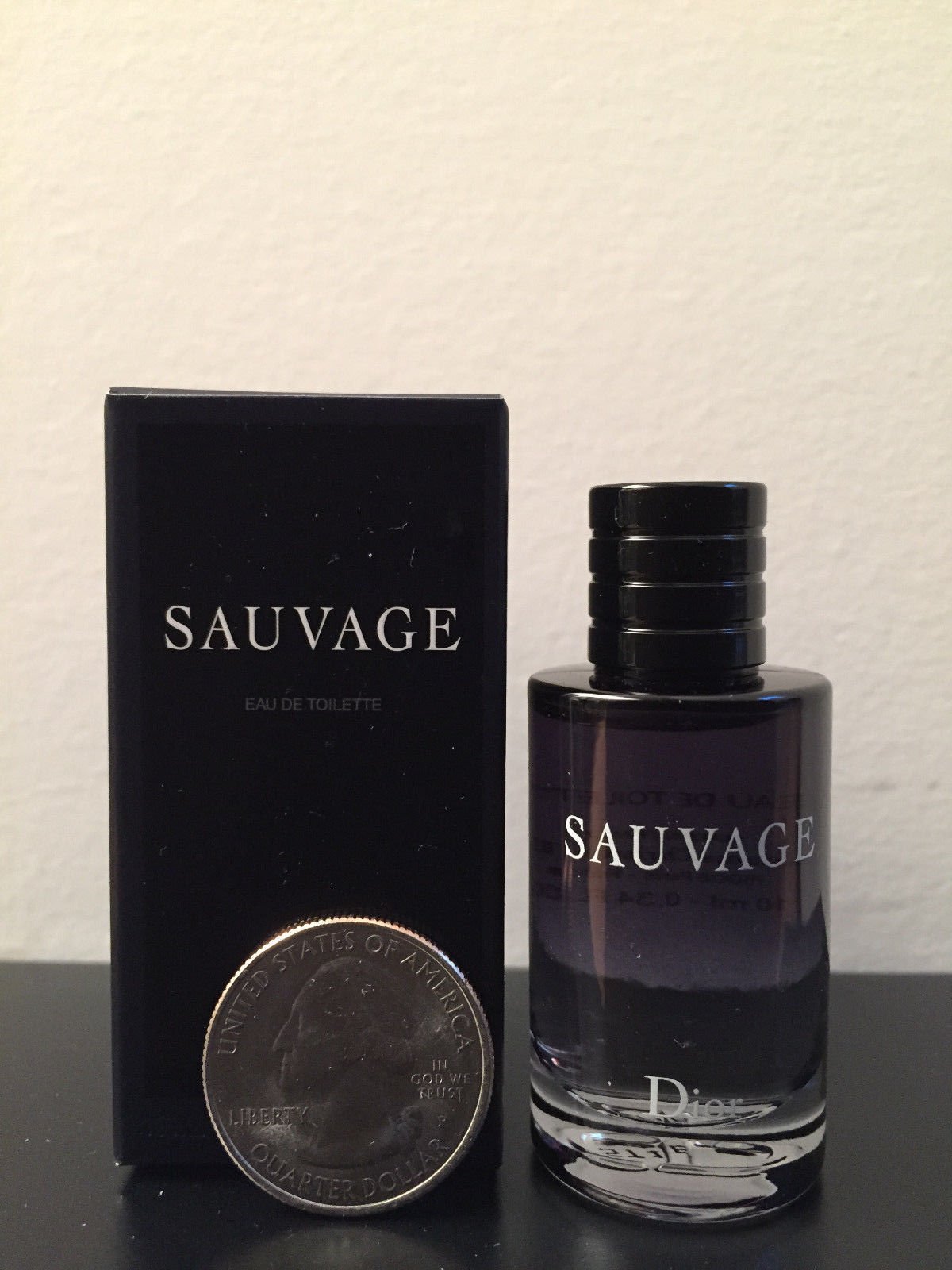Sauvage Eau de Parfum .34 Ounce Mini Buy Online in UAE. Beauty