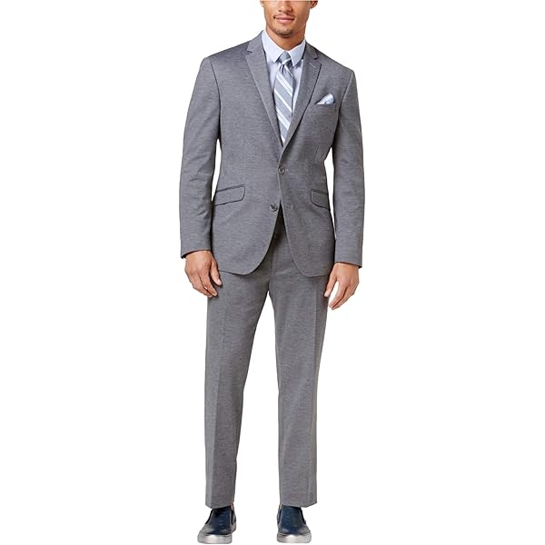 Kenneth Cole Mens Techni-Cole Formal Tuxedo, Grey, 40 Long / 33W x 32L at  Amazon Men's Clothing store