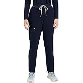 Fabletics Women's Performance Scrub Pant - MotionTech, 4-Way Stretch, Pocket-Packed, Wrinkle-Resist, Semi-Slim Fit