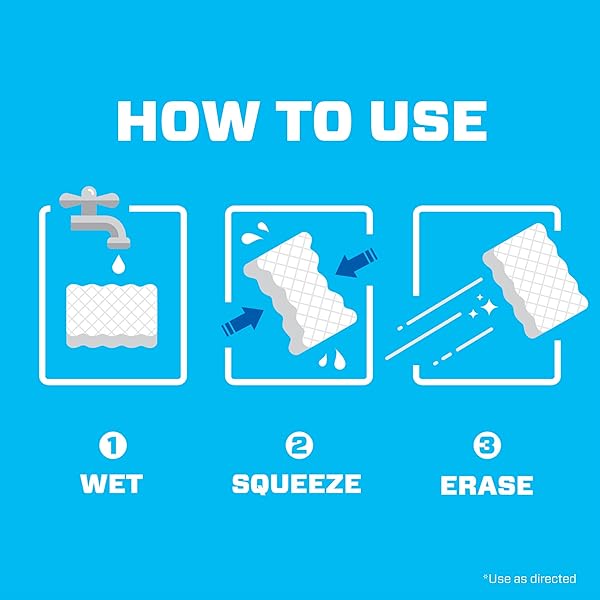 MR. CLEAN MAGIC ERASER EXTRA DURABLE, CLEANING PADS WITH DURAFOAM, 4 COUNT