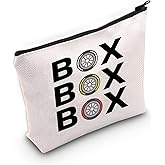 JXGZSO Funny Car Racing Cosmetic Bag Box Makeup Bag Racing Fan Gift