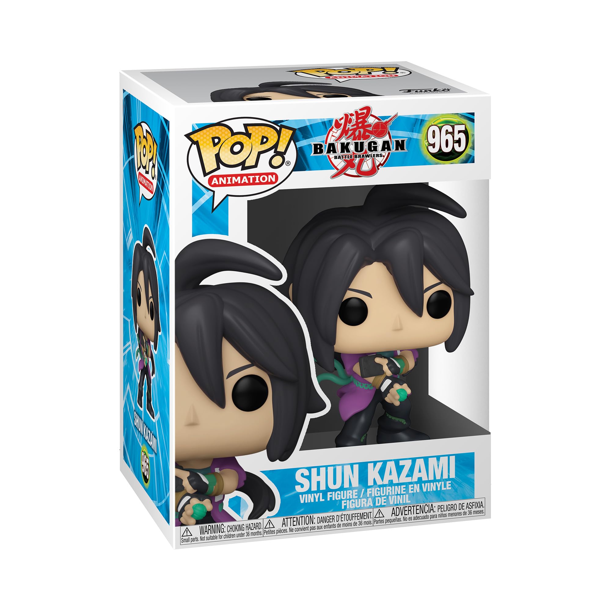 Funko POP! Animation: Bakugan - Shun - Collectable Vinyl Figure - Gift Idea - Official Merchandise - Toys for Kids & Adults - Anime Fans - Model Figure for Collectors and Display
