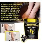 KOAHDE Herbal Detox Cleansing Foot Soak Beads Natural Relieve Stress Improve view 7