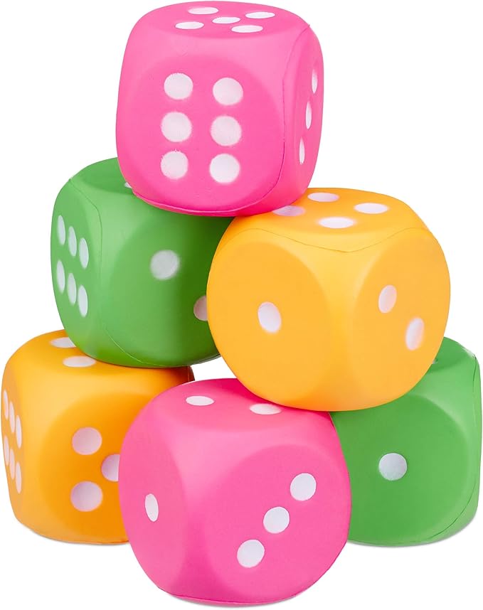 Set 12 Cubi Morbidi Gioco Per Bambini Educativo Da 2 Anni In Su Multicolor