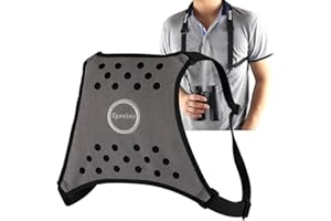 Eyeskey Binoculars Harness Light-Weight Breathable Comfortable Binocular Strap Harness -Easy to Attach and Detach Binoculars, Cameras and Rangefinders, 4oz
